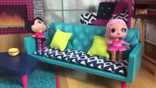 Barbie House Tour-Imaginarium City studio wooden doll house-Lol Dolls New home