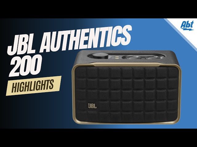 JBL Authentics 200 Smart Home Speaker - YouTube