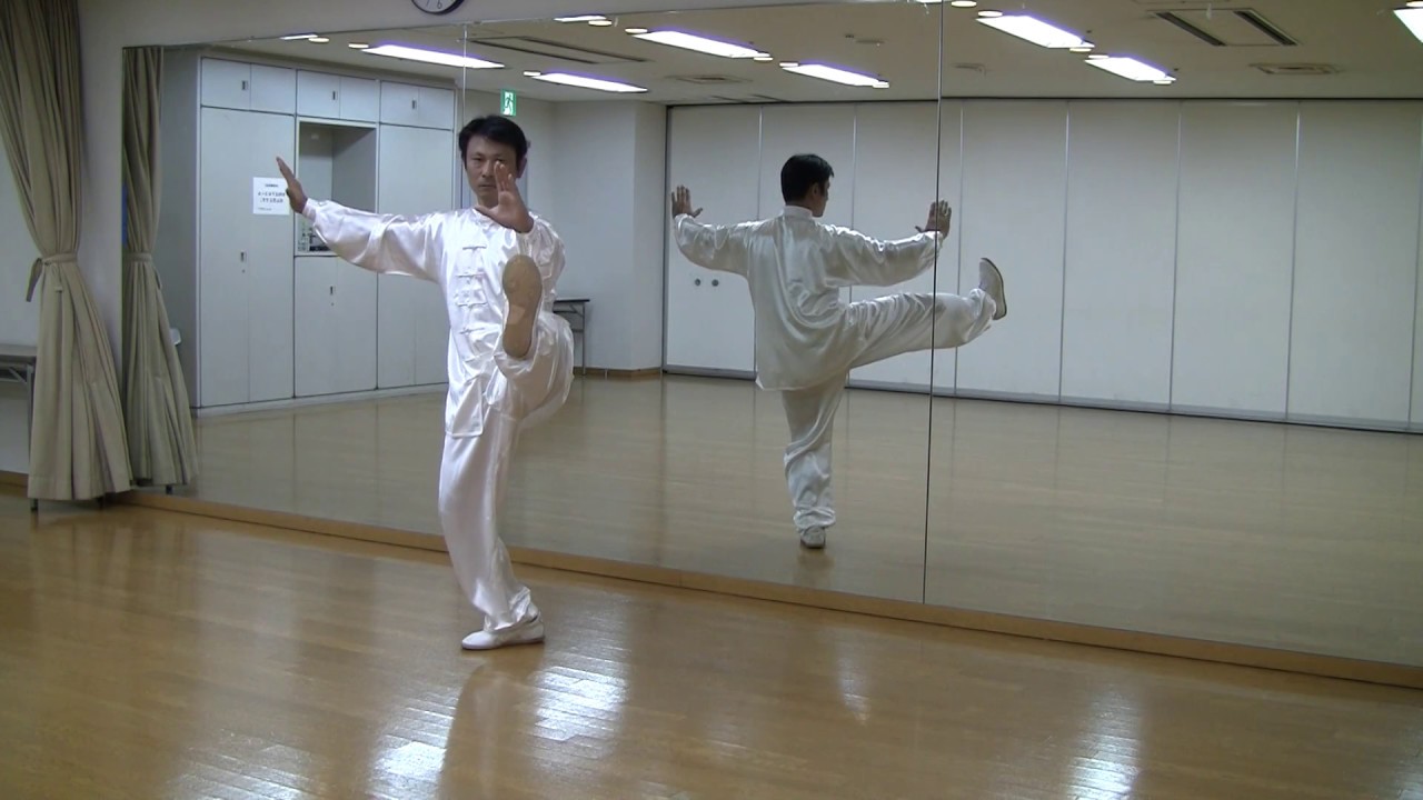 24式太極拳【鏡】12～15動作 24 Forms Tai Chi Chuan 12~15