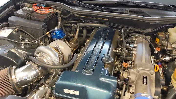 2JZ GTE VVTI - Cold Startup - Pre and post valve stem seal replacement