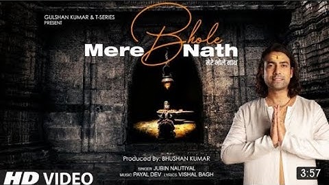 #Mere Bhole Nath (Video) Jubin Nautiyal | Payal Dev,Devotional Song|Bhushan Kumar #viral Song #2023