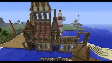 Minecraft - Boat Dock (New Building)