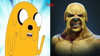 Dogs Cartoon In Real Life | Superheroes In Real Life As Dogs 2017