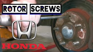 Honda Brake Disc Rotor Screws. Japanese Screwdrivers