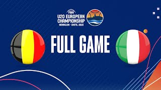 Belgium v Italy | Full Basketball Game