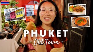 Phuket Old Town FOOD ADVENTURES! | Sunday Night Market & Michelin Guide Restaurants