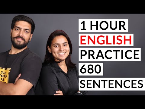 Practice English for 1 Hour - 680 Sentences