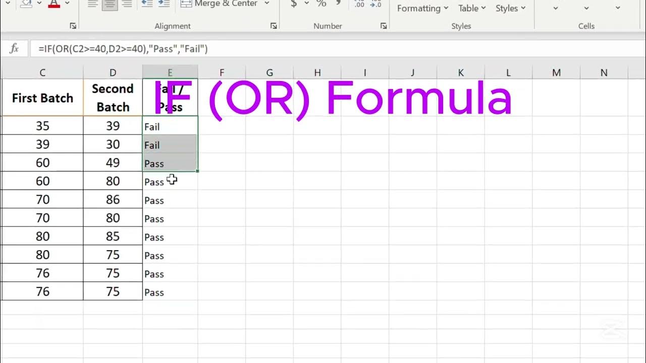 Excel Intermediate Level part 2 (IF And Formula , IF OR Formula ...