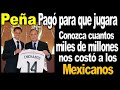 Por eso no quiere a AMLO, Peña pagó para que jugara en Madrid el Chicharito