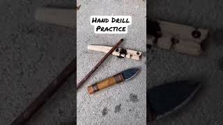 Hand Drill Practice- Primitive Skills #Shorts