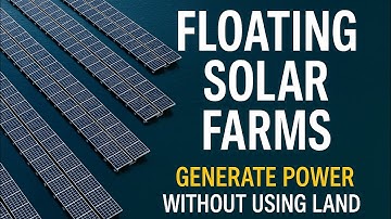 Floating Solar Farms: Clean Energy Without Using Land! | Future of Renewable Power #FloatingSolar