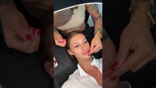 MI PRIMERA VEZ con MICROBLADING #shorts