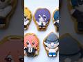 【チェンソーマン】How to make cookies of chainsawman🍪#icingcookies #making #shorts