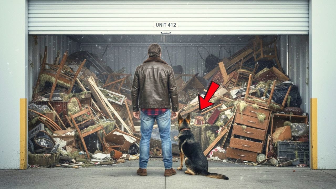 Homeless Veteran Bought a Storage Unit of Junk — What His Dog Uncovered ...