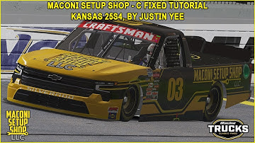 iRacing Maconi C-Fixed Trucks Kansas Guide to Qualifying and Race 25S4