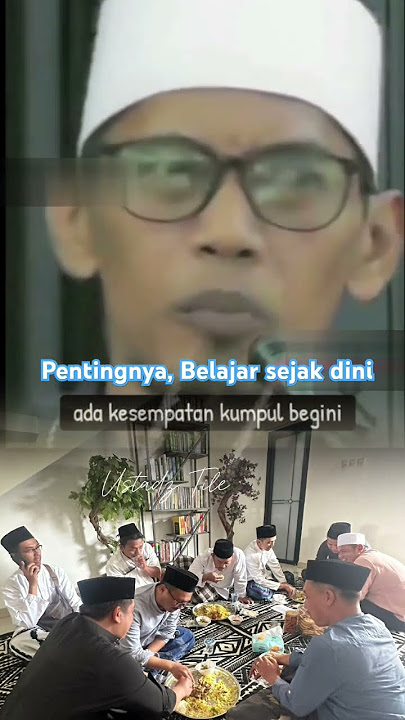 ceramah ustadz Tile #daisejutaummat #ustadztile #sholat #belajarngaji #storywa #mencarirejeki #doa