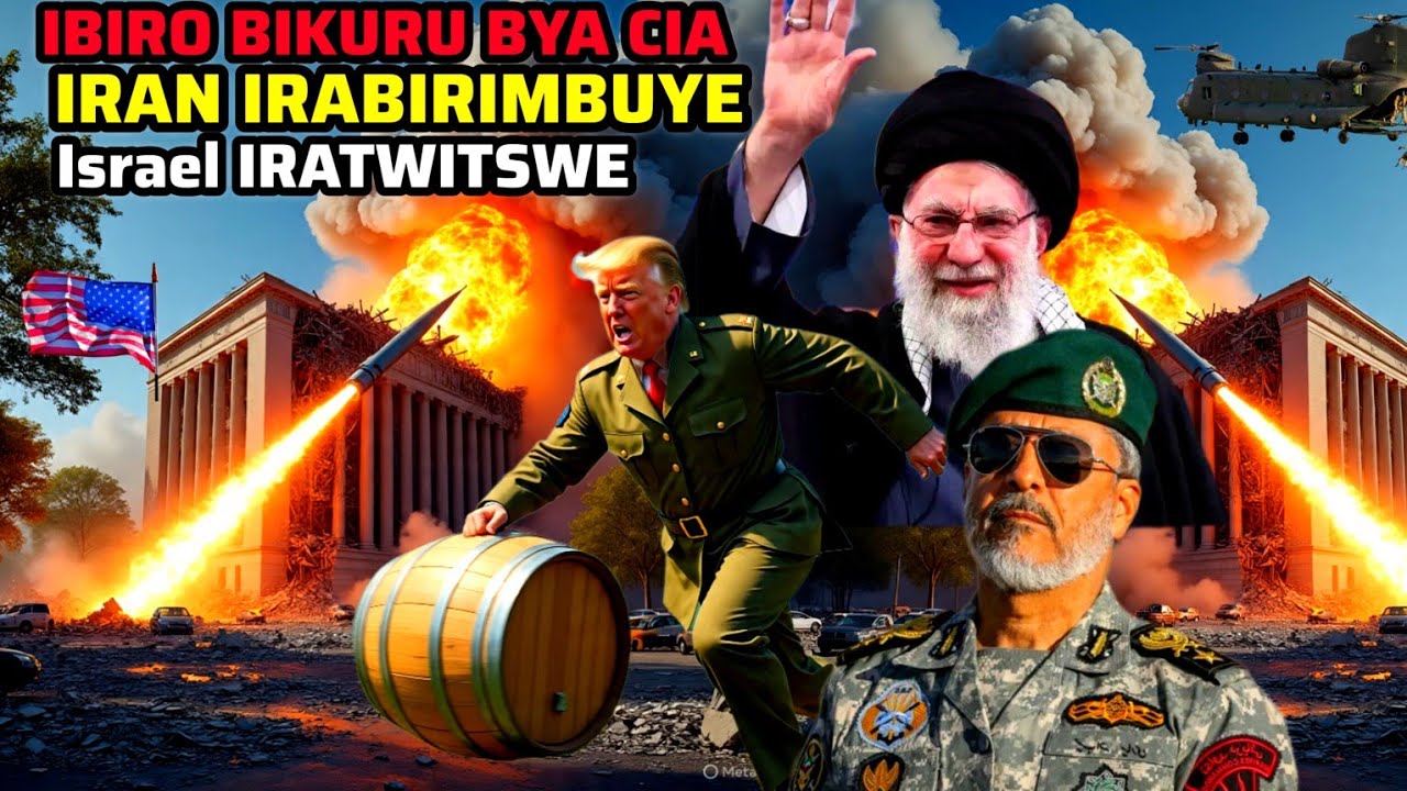 BARAKOCOWE🚨IRAN IRIMBUYE IBIRO BIKURU BY'UBUTASI BW'AMERIKA CIA🚨UBWATO BWA USA BURASIWE MURI OMAN!