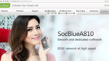 socblue A810, A820, A830, A850, A860 can