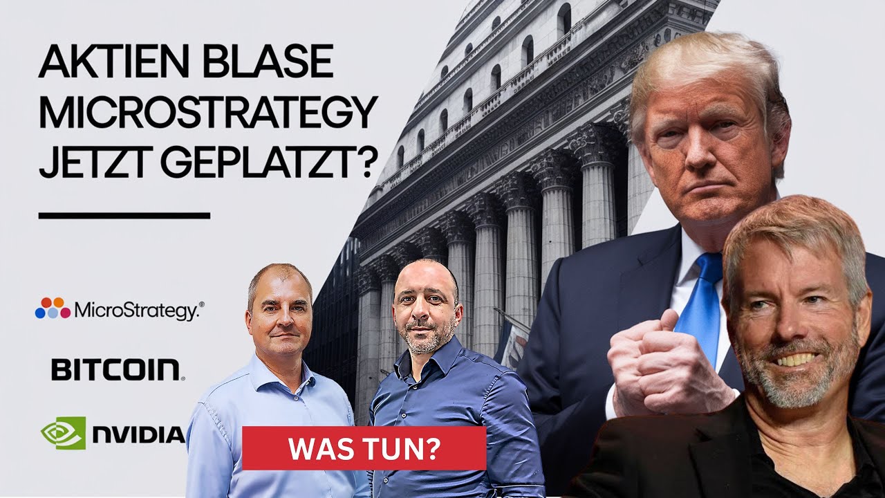 Starker Absturz bei MicroStrategy! Bitcoin | Nvidia