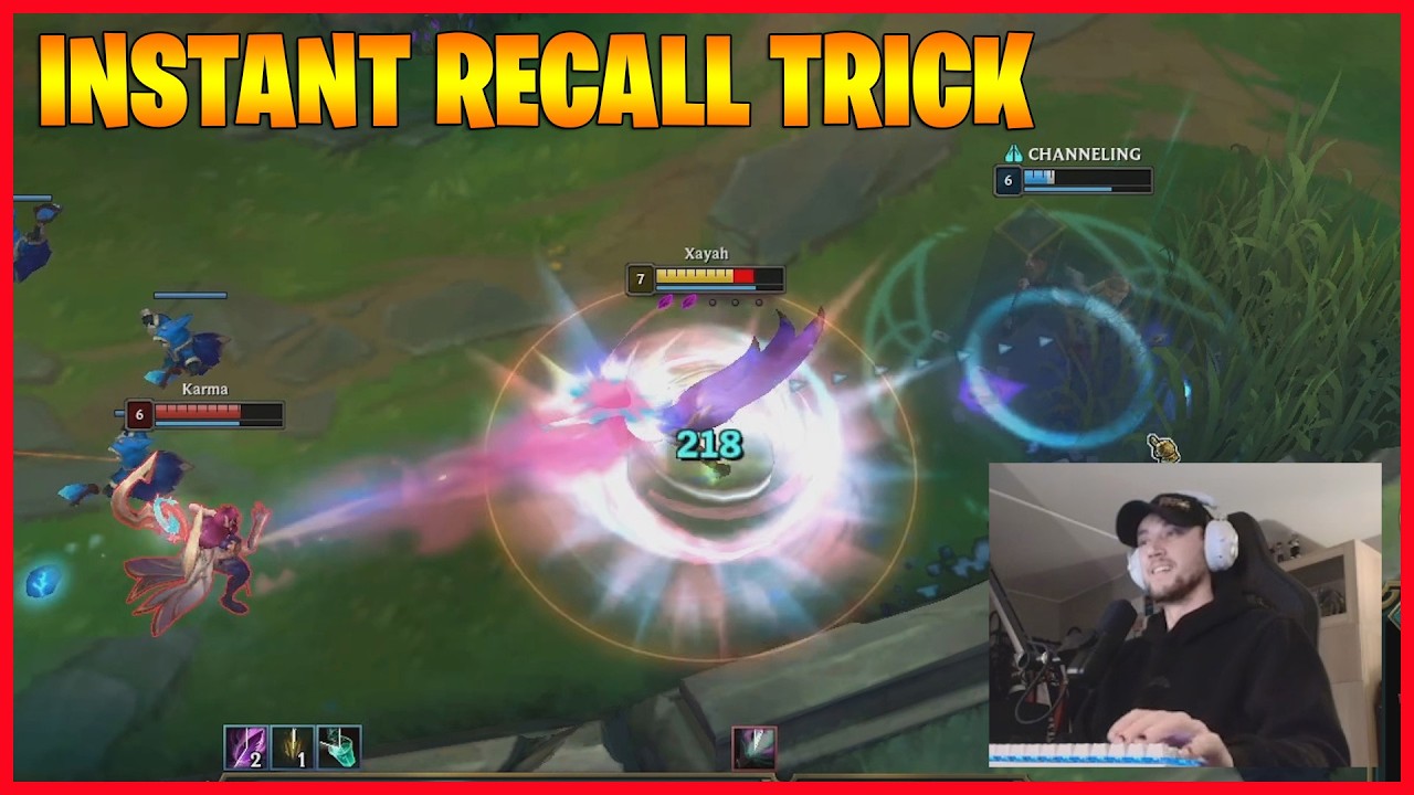 INSTANT RECALL TRICK? LoL Daily Moments