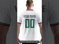 Custom Algeria Soccer Jersey with Name Number V-neck Football Team Shirt for Algerian Soccer Fans