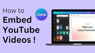 How To Insert / Embed YouTube Video In Canva !