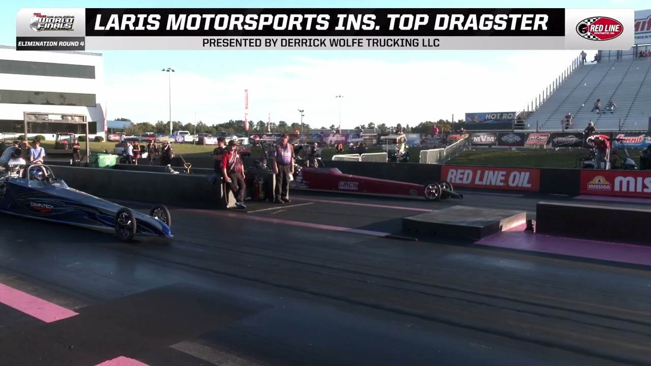 PDRA World Finals Top Dragster Semifinals - Matt Parlett w/ Computech
