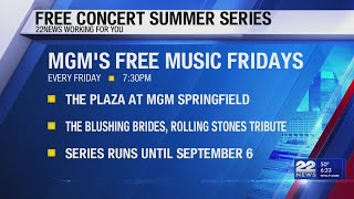 MGM's free music Fridays kicks off today