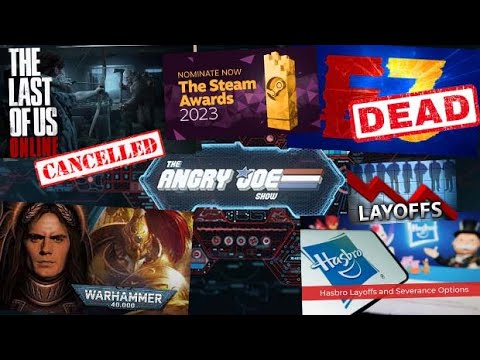 AJS News – E3 is DEAD, The Last of Us Online CANCELLED, Game Pass to MetaQuest, Hasbro Layoffs