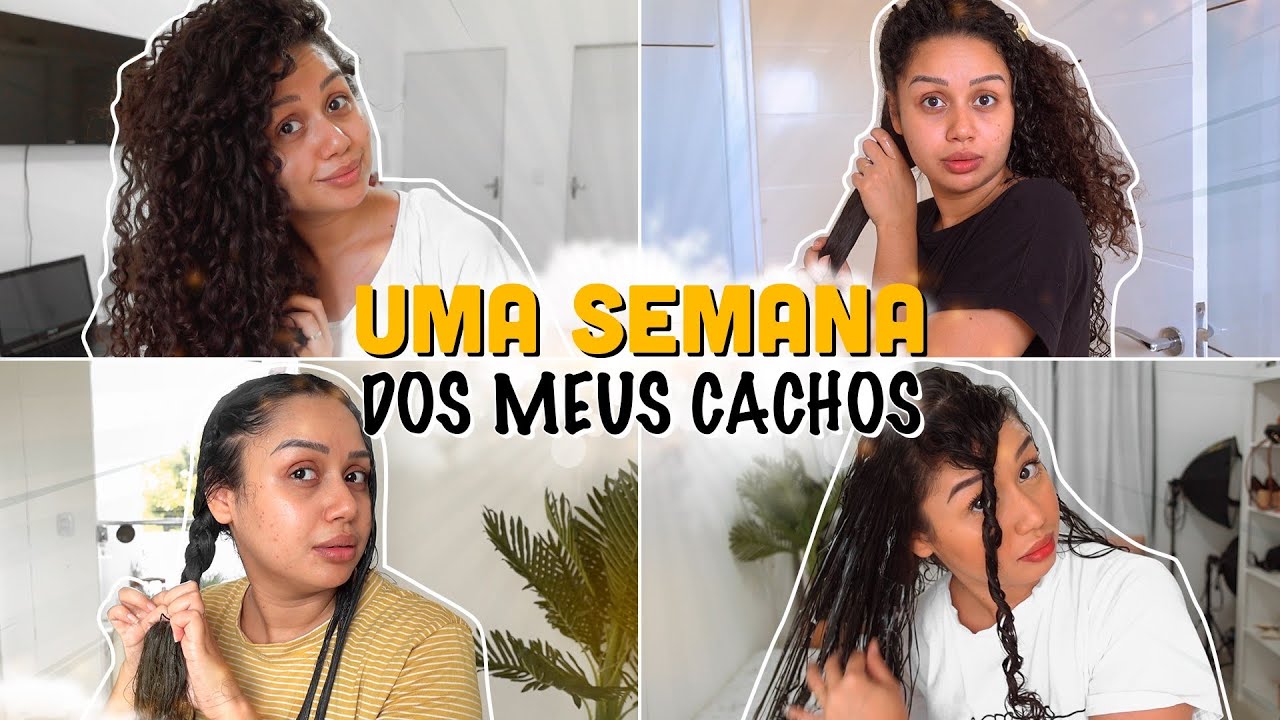 UMA SEMANA DO MEU *CABELO CACHEADO* NA REAL! 🔥👩🏻‍🦱