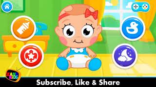 Baby Care - Gameplay Free Pretend Play Android Games by YovoGames screenshot 2