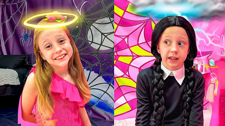 Nastya and an example of behavior at school and with friends