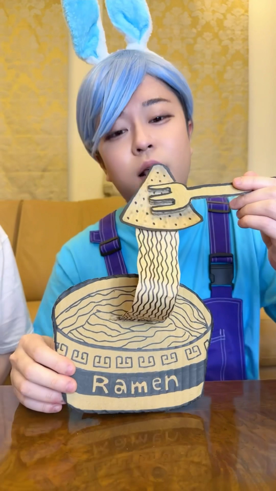 CRIMINAL WHO POISONED CARDBOARD RAMEN！#asmr