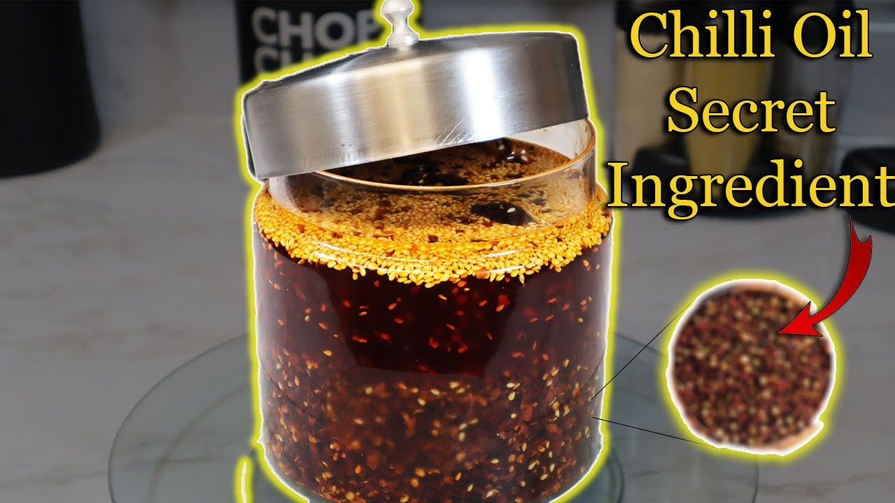 Mouth Numbing Chilli Oil How to make YouTube