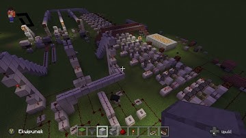 Minecraft - Real 4-bit digital calculator
