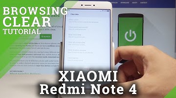 How to Clear Browsing Data in XIAOMI Redmi Note 4 - Erase Browsing History