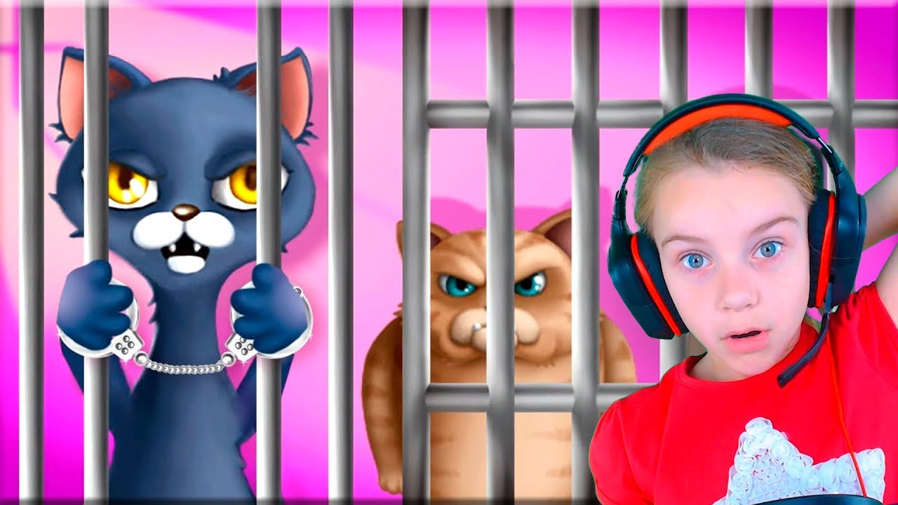 КОШКИ СПАСАТЕЛИ видео ДЛЯ ДЕТЕЙ игровой мультик ГОРОДСКИЕ ГЕРОИ детская игра