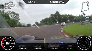 Ginetta G40 -Oulton initial testing