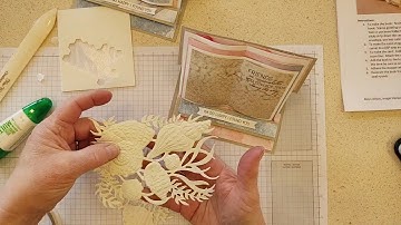 May Open Book Easel Card