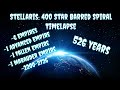 Stellaris: 400 Star "BARRED SPIRAL" Timelapse