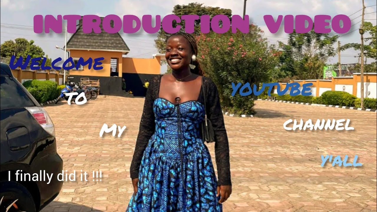 MY FIRST YOUTUBE Y'ALL (introduction video)