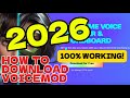 How to Download Voicemod 2026 100 WORKING How to Download Voicemod 2026 100 WORKING