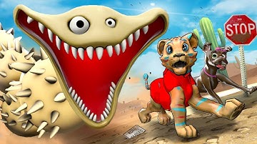 HUNGRY WORM PHASE 2 is following me... (Gmod Sandbox)