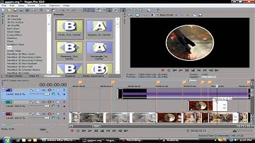 Sony Vegas | Scope Outline Transition | TutorialMarket