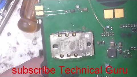 Nokia 1616 Lcd Display Light Jumper Solutions | Nokia 1616 LCD Light  Way Problem Solution