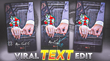 🔥Alight Motion video editing || HDR CC Viral Text Animation Alight Motion || Vinit Sah