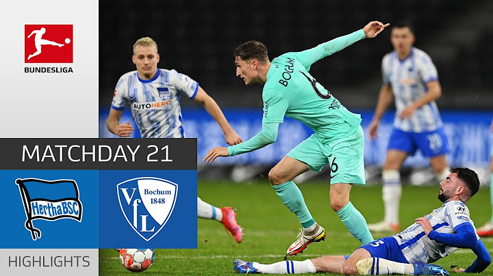 Hertha Berlin - VfL Bochum 1-1 | Highlights | Matchday 21 – Bundesliga 2021/22