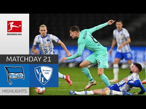 Hertha Berlin Bochum Goals And Highlights