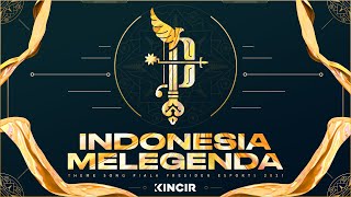 Indonesia Melegenda - Novia Bachmid ( Theme Song Piala Presiden Esports 2021)