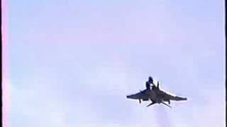 F-4 Fly-By And Landing
